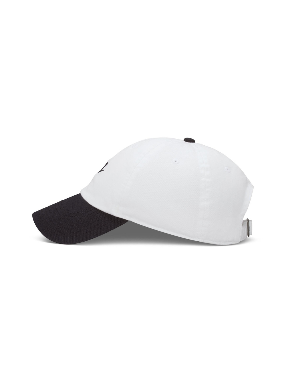 Unisex Adult Club Unstructured Futura Wash Cap Hat | White, Black | Size M-L